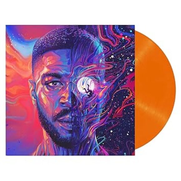 Kid Cudi - Man On The Moon III The Chosen Exclusive Orange Colored Vinyl LP - Picture 1 of 2
